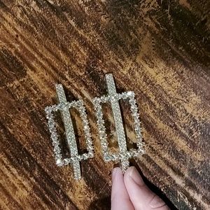 Cute Set of Rhinestone barrettes